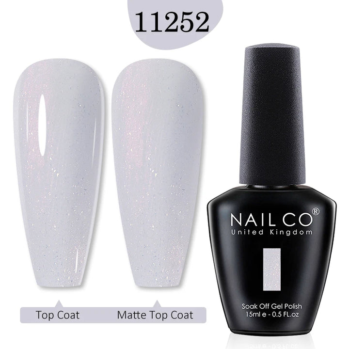 NAILCO Red Colors Series 15ML Nail Gel Polish Nail Supplies Semi Permanent For Nail Art Manicure Soak Off LED UV Hybrid Varnish