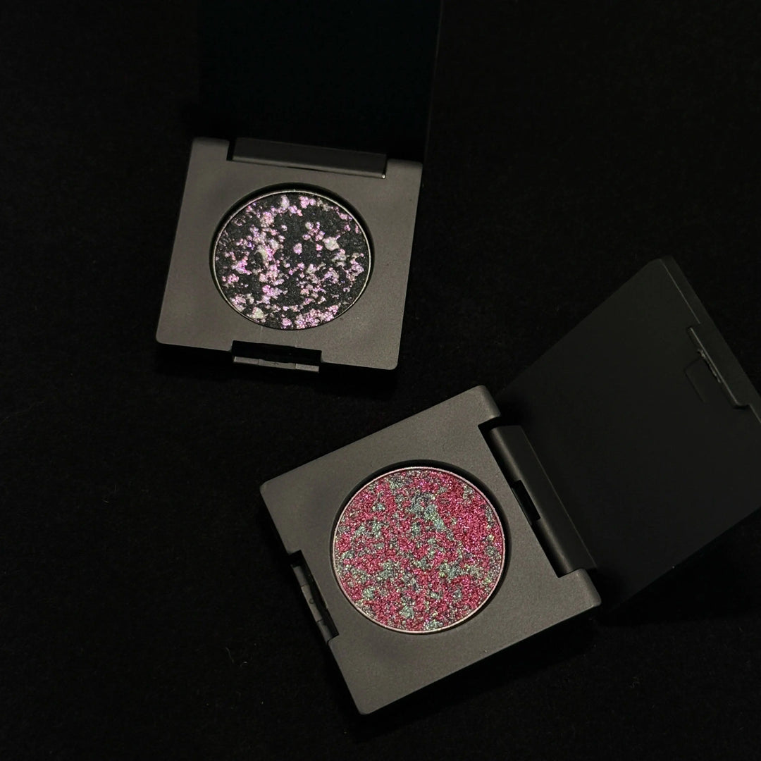 Single Mixed Color Eyeshadow Chameleon Fine Sparkle Pearl Brightener Eye Shadow Portable Eye Makeup