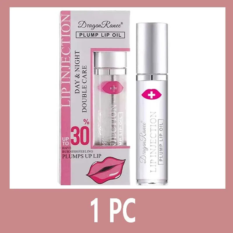 Instant Volumising Lip Plumper Oil Lip Enhancer Lip Gloss Plumping Serum Moisturizing Anti-Wrinkle Lipstick Sexy Care Makeup