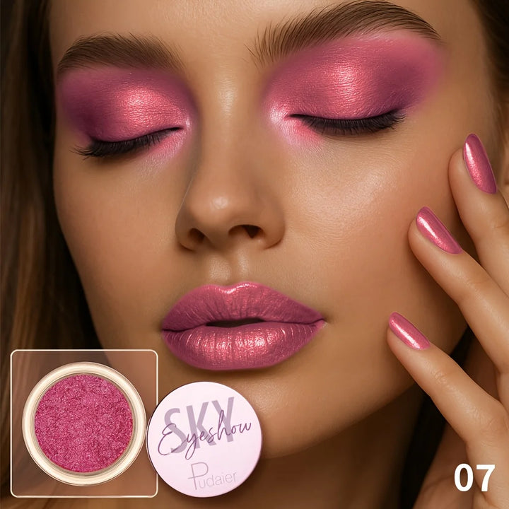 Glitter Sparkle Eyeshadow-Shiny and high-gloss eyeshadow, easy to apply, with high color rendering, Festival parties