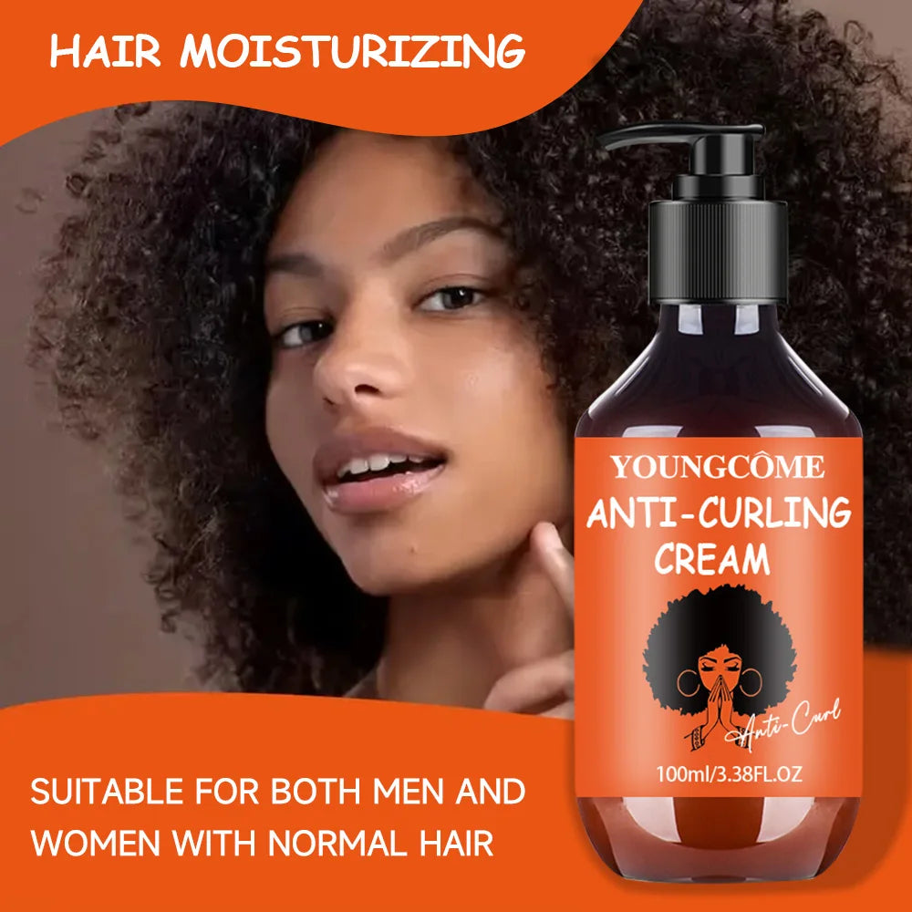 Moisturizes and Defines Curls, Perfectfor Dry and Frizzy Hair,Suitable for  men and women-100ml Curly Hair Styling Lotion