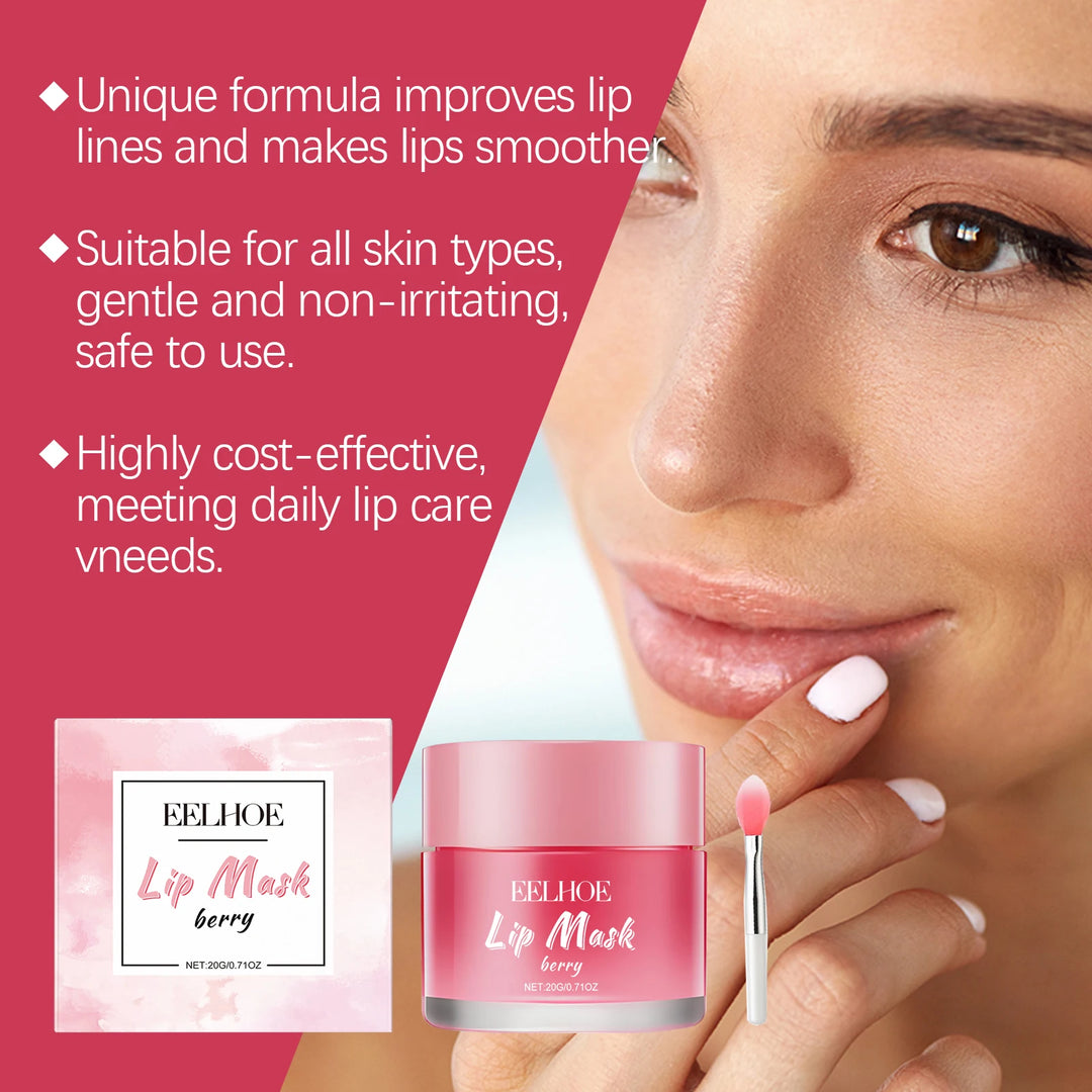 Moisturizing Nourish Sleeping Lip Mask Cleansing Cuticles Repair Hydrated Fade Lip Lines Night Maintenance Care Lip Balm