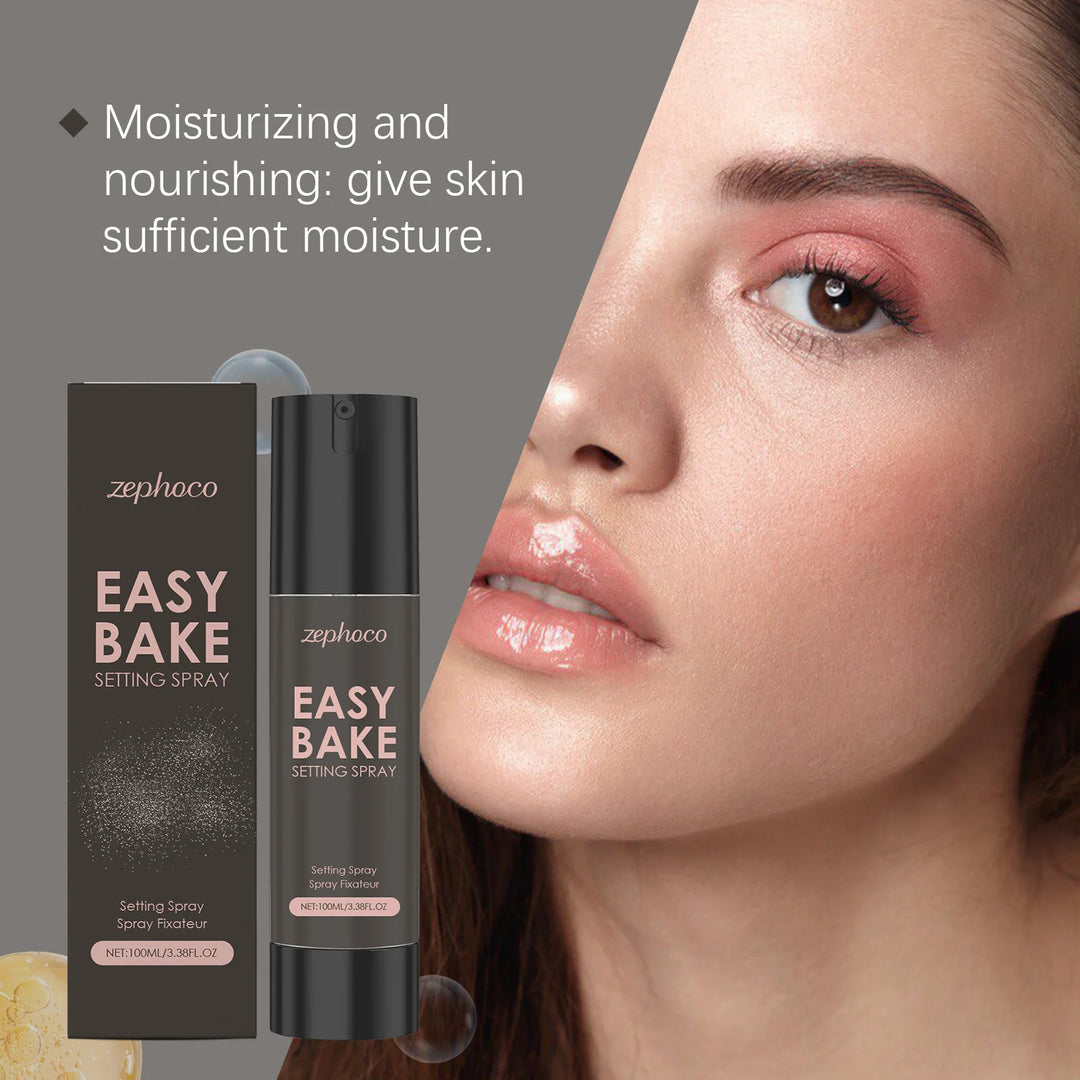 Makeup Setting Spray Long Lasting Smudge-Proof Waterproof Oil Control Smooth Skin Refreshing Hyaluronic Acid Makeup Fixing Spray
