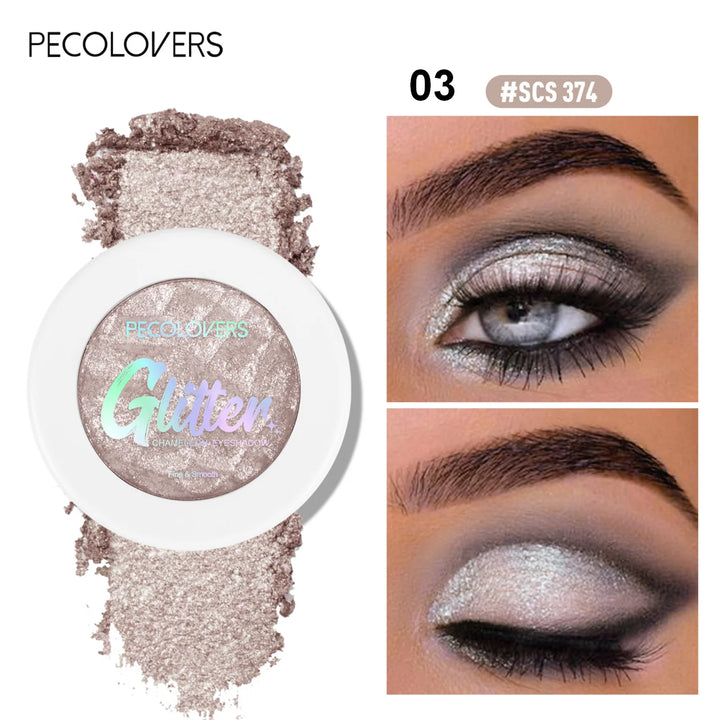 1PC Single Color Eye Shadow - No Discoloration, Pearlescent Matte, Brightening, Gradient, Create Charming Daily Eye Makeup