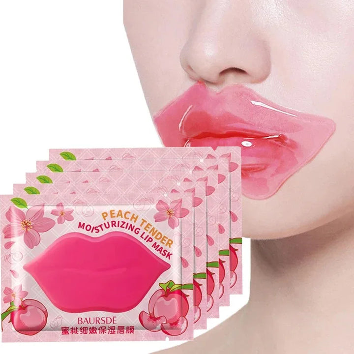 Innicare Collagen Nourishing Lip Mask Lip Care Moisture Fruits Essence Firming Moisturizing Labial Gel Patch Lips Pad Patches