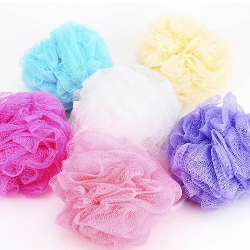 10Pc Color Random Bath Shower Soap Bubble Body Wash Exfoliate Puff Sponge Mesh Net Ball Bath Brushes Random Color Wholesale