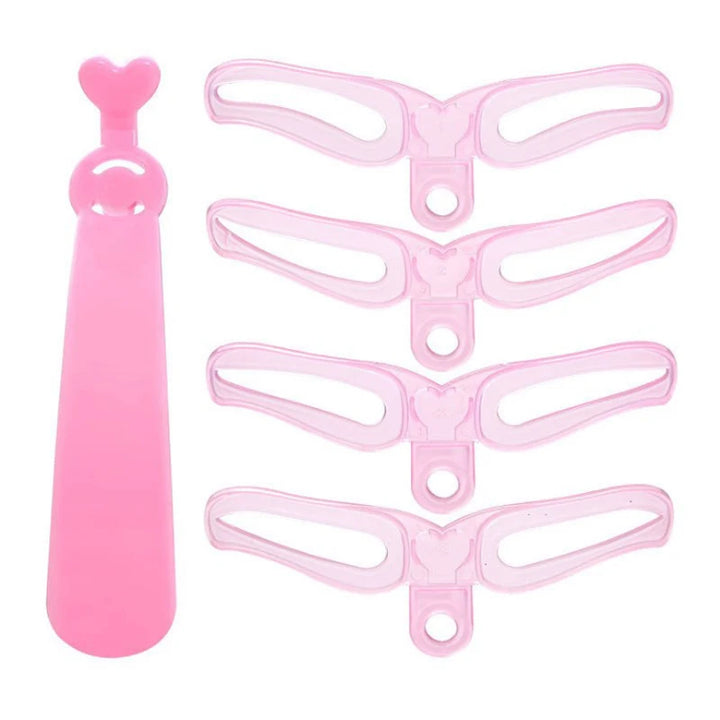 4/8PCS Eyebrow Stencil Eyebrow Shaper Make Up Tools Stencil Eye for Arrows Eyelashes Accessories Eyebrows Shape Makeup Stencil