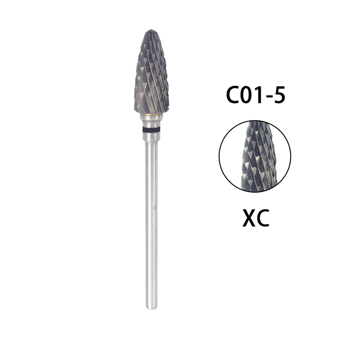 1Pcs Carbide Nail Drill Bits Cuticle Clean  Rotary Burrs Electric Nail File For Manicure Pedicure Tools