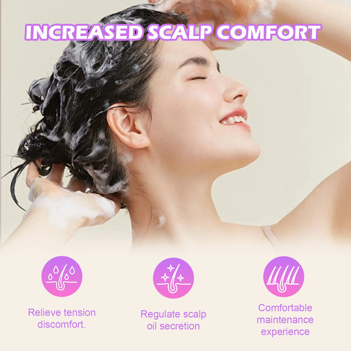 Amococo 2pcs X 200ml Shampoo and Conditioner Set with Onion Biotin Rosemary Hair Care Duo for All Hair Types Frizz Control Shine Boosting Sulfate Free