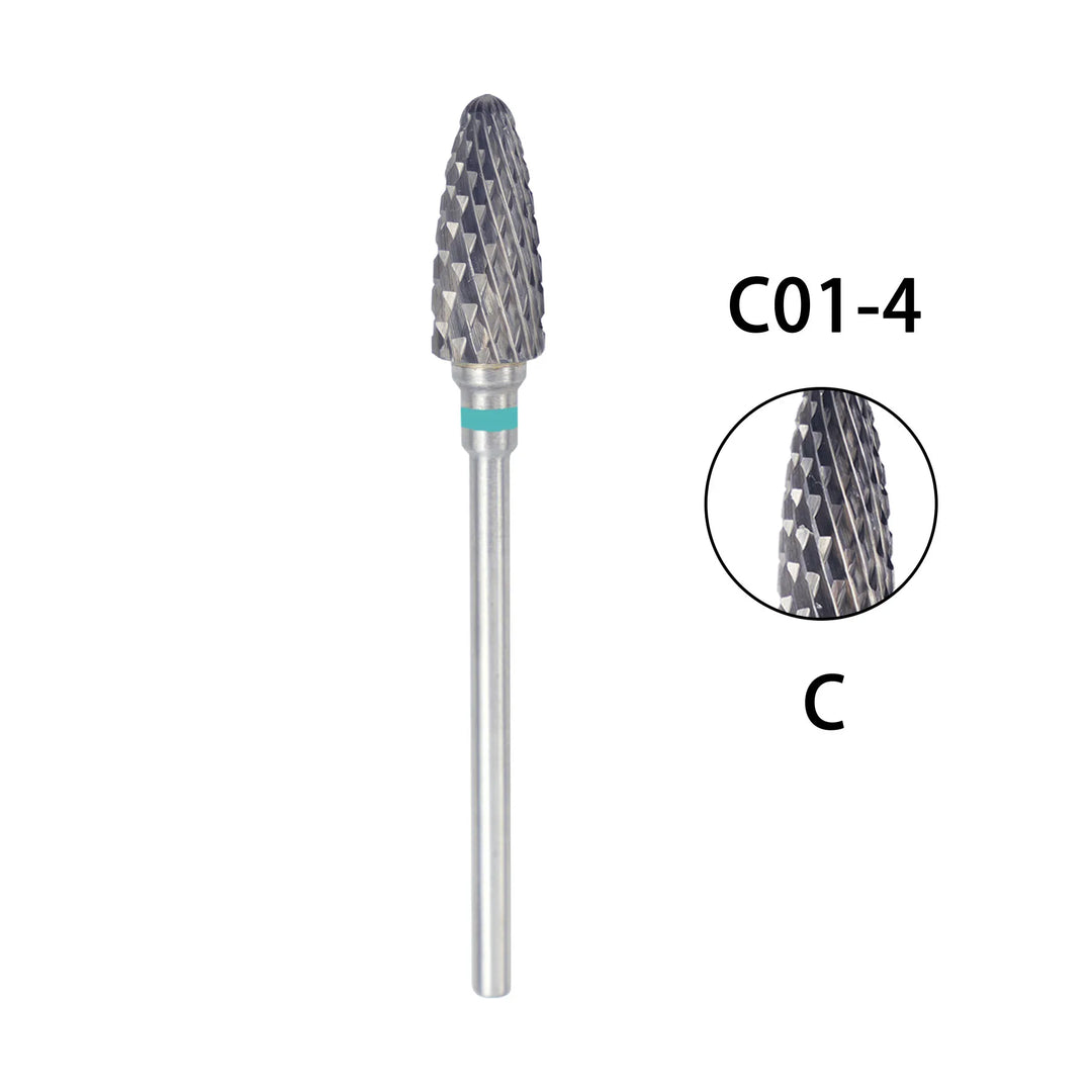 1Pcs Carbide Nail Drill Bits Cuticle Clean  Rotary Burrs Electric Nail File For Manicure Pedicure Tools