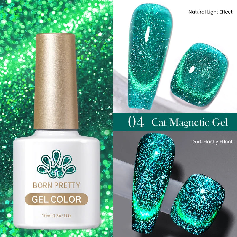 BORN PRETTY 117 Colors Cat Magnetic Gel Nail Polish 10ml Full Coverage Varnish Semi Permanent Super Gorgeous Nails Manicure