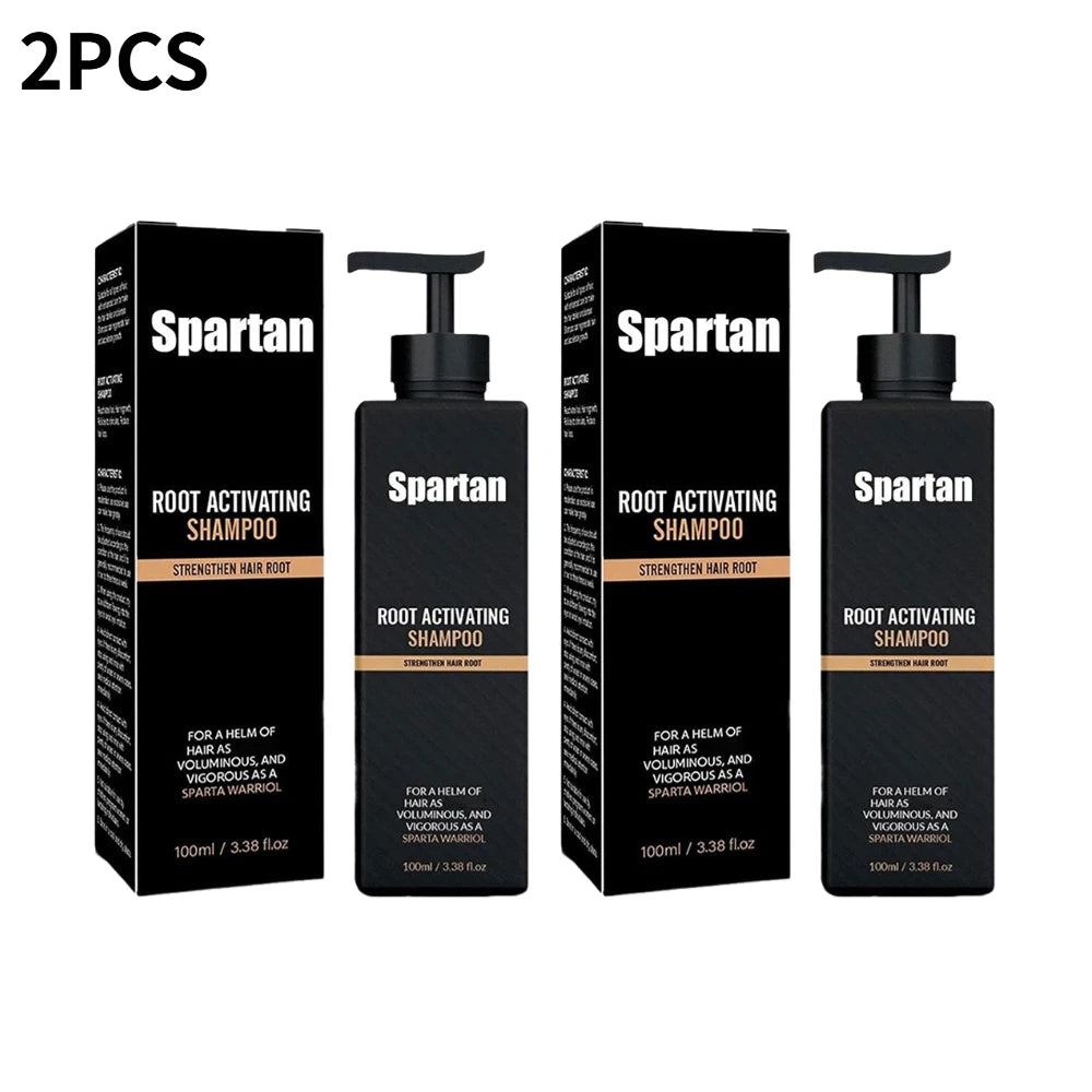 Spartan Root Activator Shampoo Anti Hair Loss Hair Regrowth Non-irritating Fluffy Nourishing Shampoo Hair Care Product