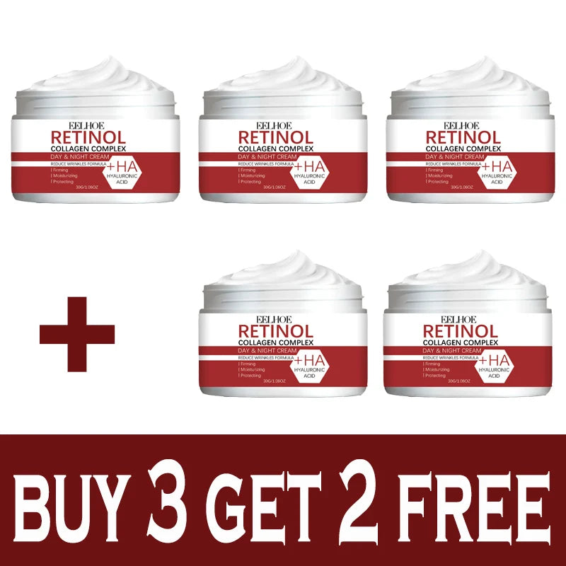 Anti Wrinkle Retinol Cream Collagen Remover Fine line Face Care Cream for Moisturizer Whitening Brighten Skin Care Products