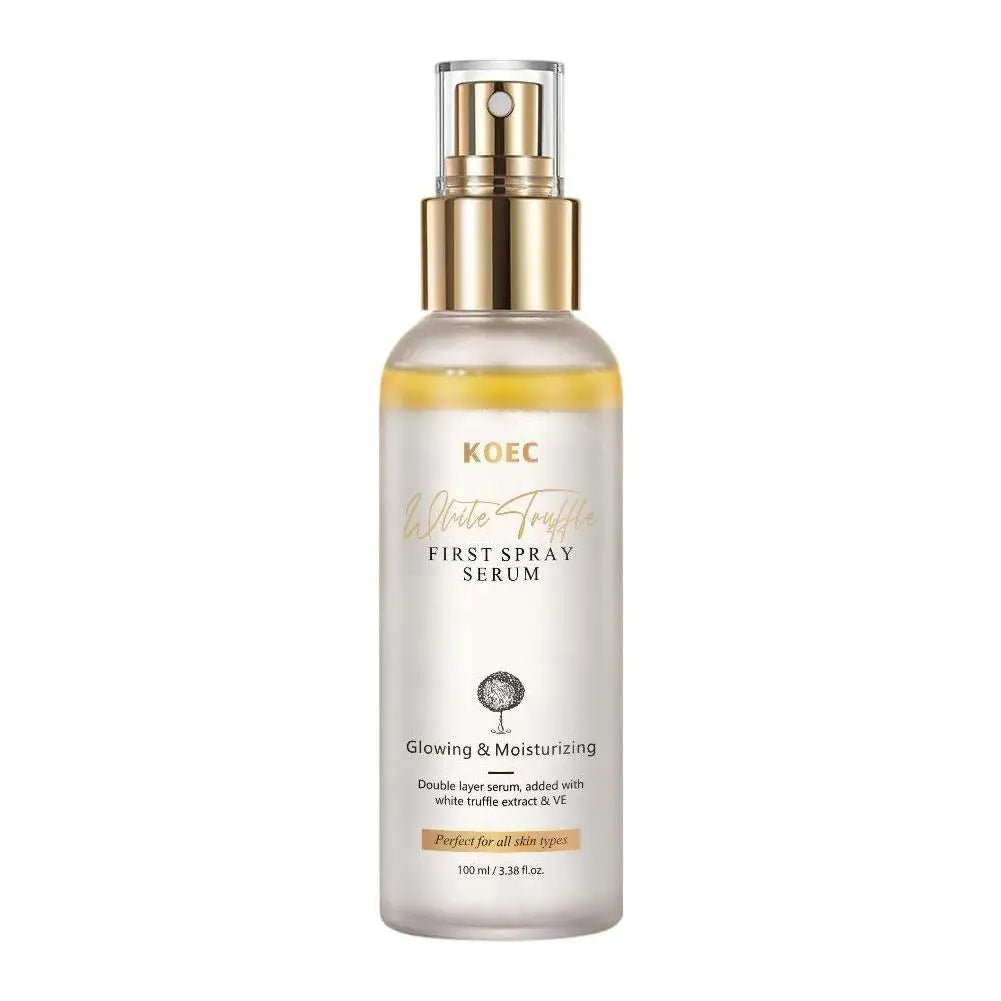 White Truffle Spray Essence Hydrating Face Mist & Setting Spray Moisturizing Water Mist Serum Natural Glow Deeply Nourishing