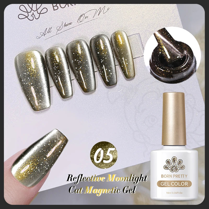 BORN PRETTY 117 Colors Cat Magnetic Gel Nail Polish 10ml Full Coverage Varnish Semi Permanent Super Gorgeous Nails Manicure