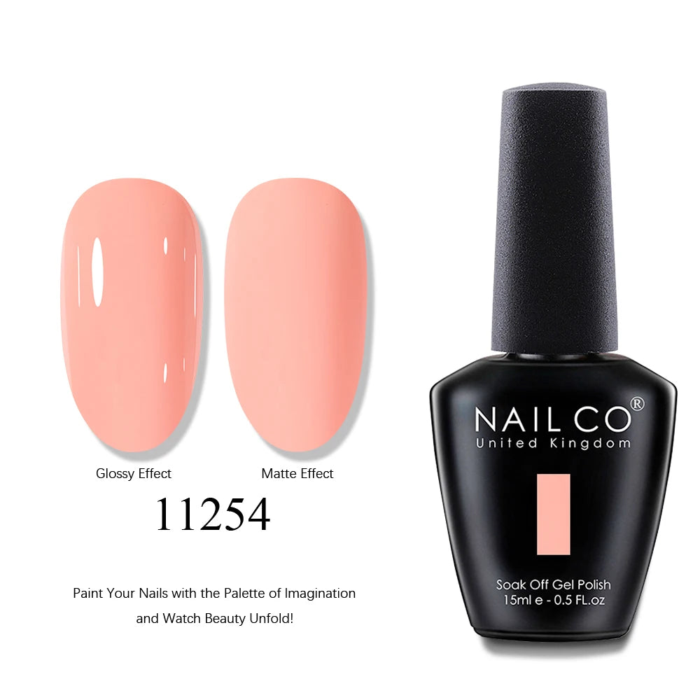 NAILCO Top Coat Base Coat Magic Remover Lacquer UV Color Gel Nail Polish Esmalte Soak Off Semi Permanente Vernis Nails Art Tips