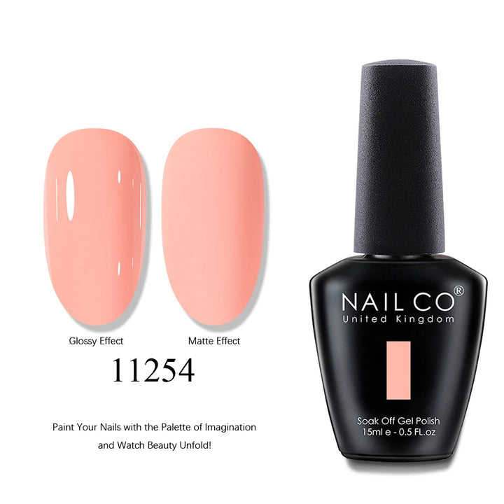 NAILCO Top Coat Base Coat Magic Remover Lacquer UV Color Gel Nail Polish Esmalte Soak Off Semi Permanente Vernis Nails Art Tips