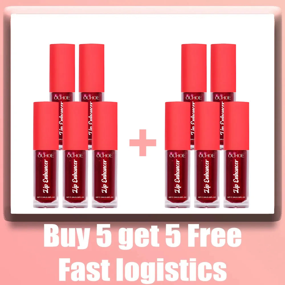 Lip Booster Plumping Serum Oil Hyaluronic Acid Moisturising Sexy Plumping Enhancer Stimulant Free Brightening Lightening Lines