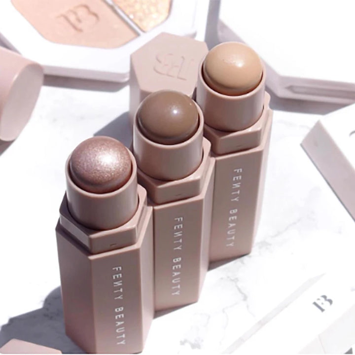 Natural Three-dimensional Contour Modification Matte 3D Bubble Rose Dual Tone High Gloss Flowing Liquid Lip Gloss Moisturizing