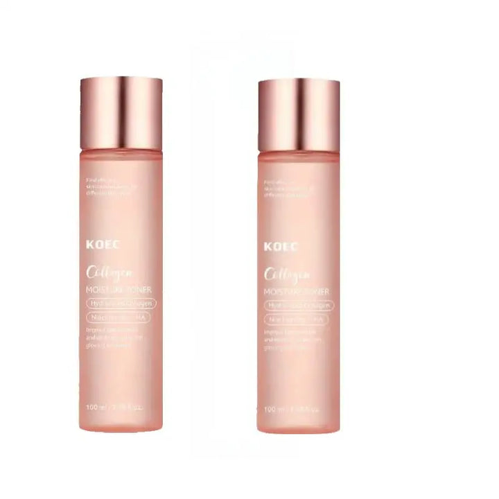 Collagen toner + triple collagen moisturizing cream, facial moisturizing moisturizing nourishing and brightening skin tone