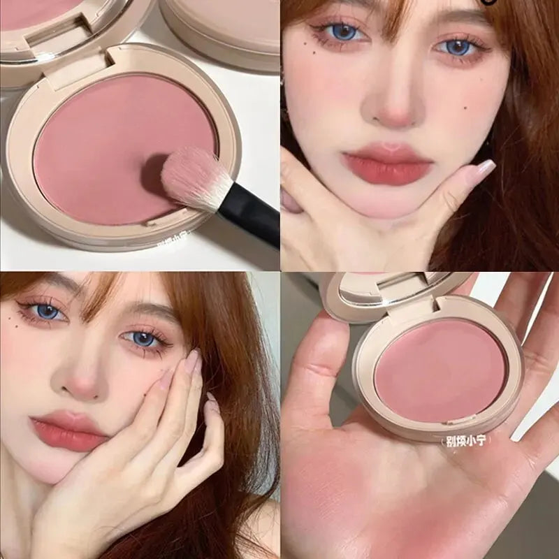 HERORANGEHR526 Monochromatic Blush Is Waterproof, Sweat-proof, Colorfast, and Durable. Six Colors Are Available.