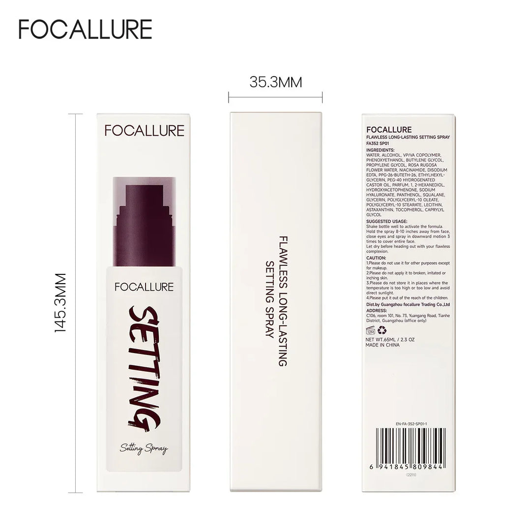 Makeup Setting Spray Fixing Mist For Dry Oily Skin Oil Control Long Lasting Moisturizing Face