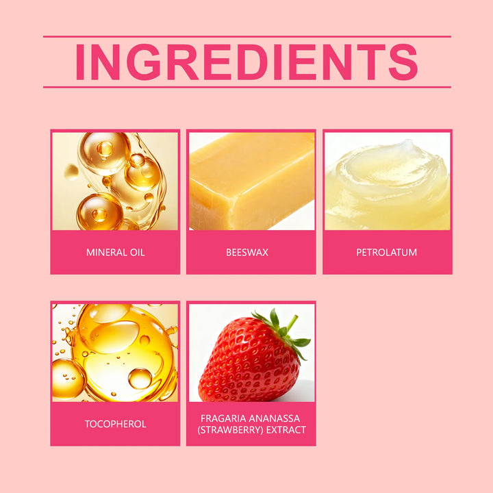 Lip Mask Berry Overnight Lip Sleeping Mask Stuffer Luxurious Lip Care for Dryness & Flaky Skin Moisturizing Without Greasiness