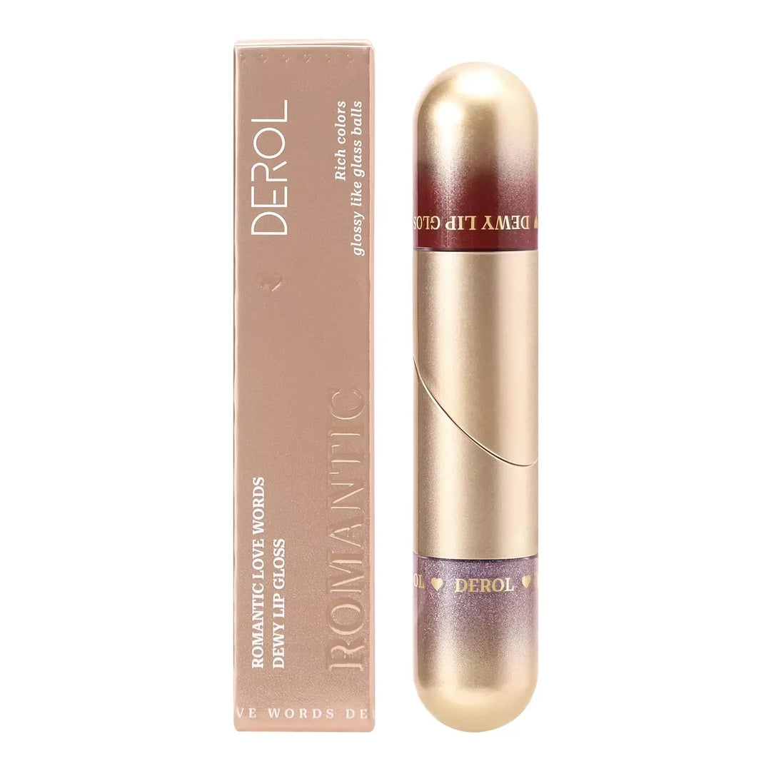 Hydrating Plumping High-Shine Lip Oil Mirror Gloss for Moisturized Luscious Lips Long-Lasting Comfortable Wear Lip Care