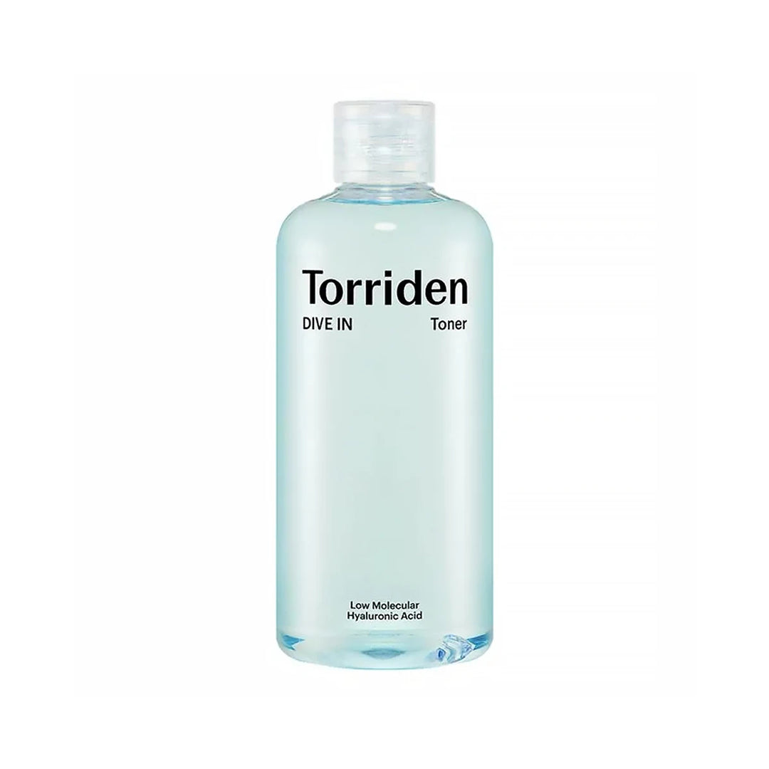 Torriden Dive In Low Molecular Hyaluronic Acid Toner 300ml,Lightweight Liquid,Revitalizing & Featherlight,K-Beauty,Korean Makeup