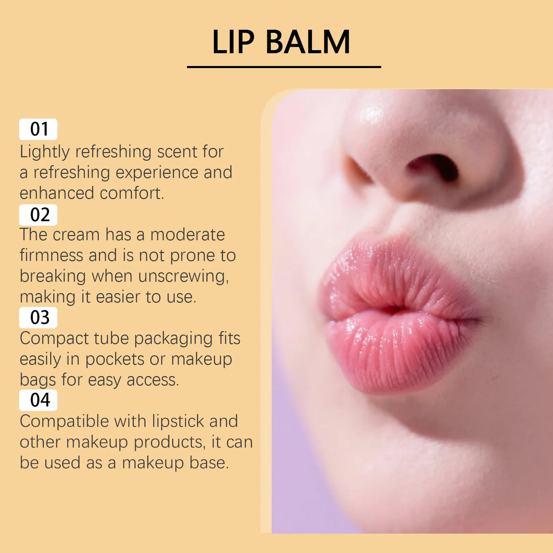 3-in-1 Lip Care Set Turmeric Nourishing Lip Balm Exfoliating Coconut Scrub & Hydrating Plumping Serum for Soft Smooth Lips