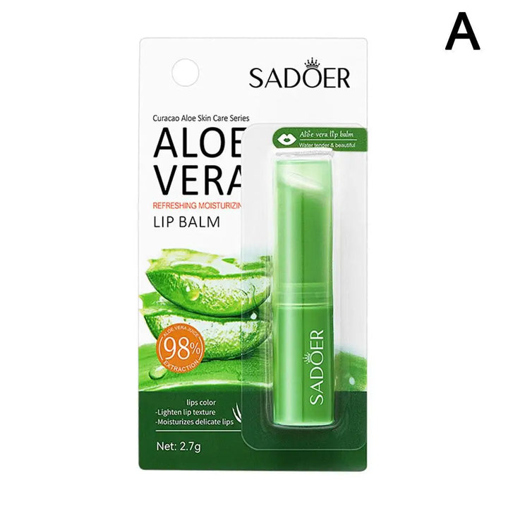 Vitamin C Aloe Coconut Lip Balm Moisturizing Anti Cracking Hydrating Repair Nourishing Lipstick Lips Skin Care Products