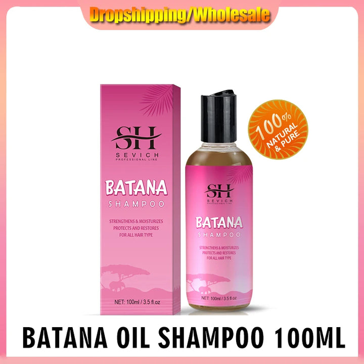 Batana Hair Growth Oil Anti Hair Loss Set Traction Alopecia Treatment Shampoo Nourishing Anti Hair Break Conditioner Hair Care