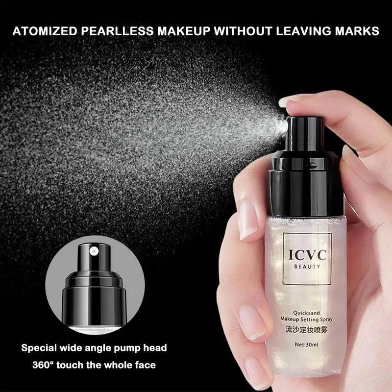 30ml Makeup Setting Spray Moisturizing Lotion Hydrate Oil Control Long-lasting Natural Matte Refreshing Quick Fixer Cosmetics