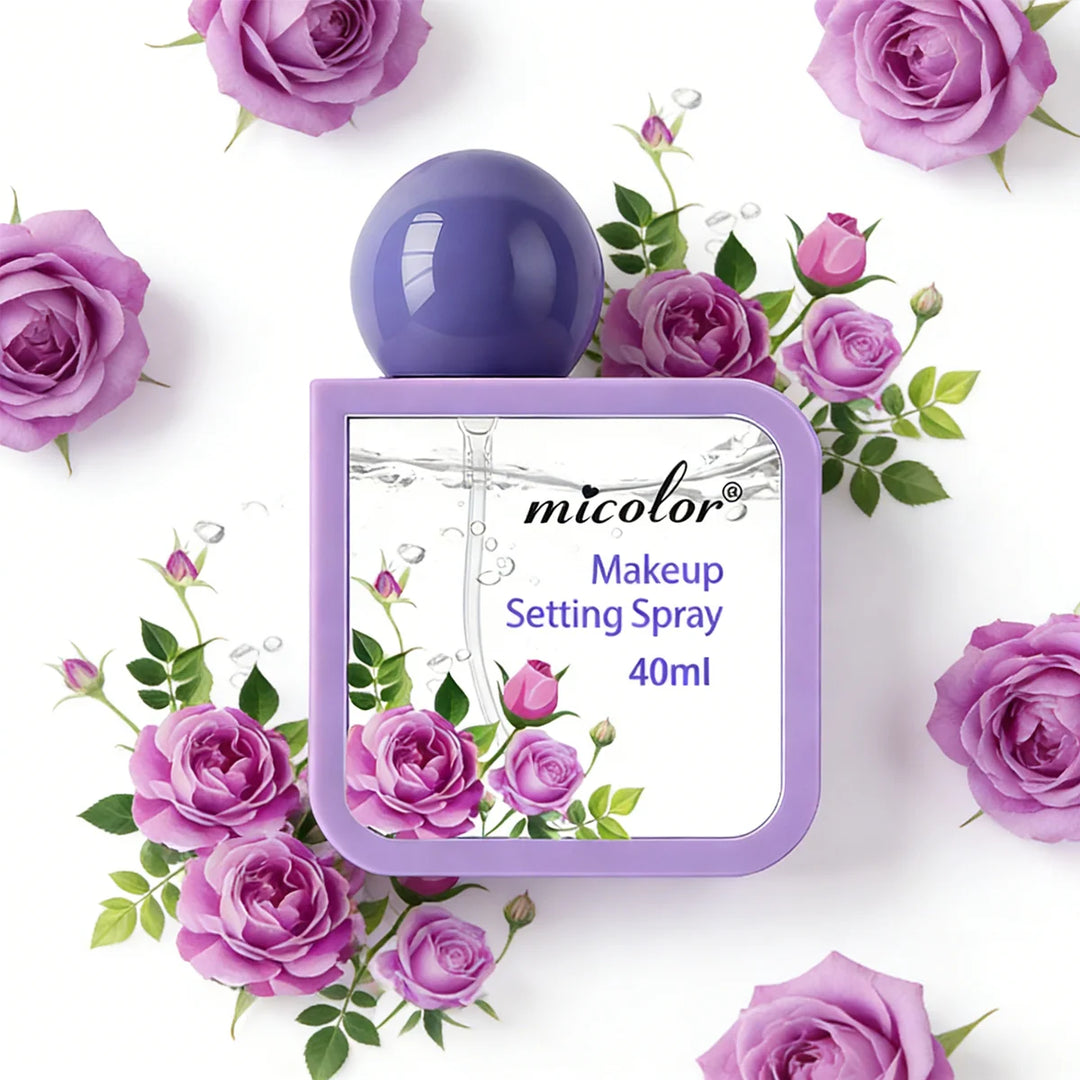 Flower Hydrating Moisturizing Setting Spray Long-lasting RefreshingPrimer Portable Matte Makeup Spray Valentine's Day gift