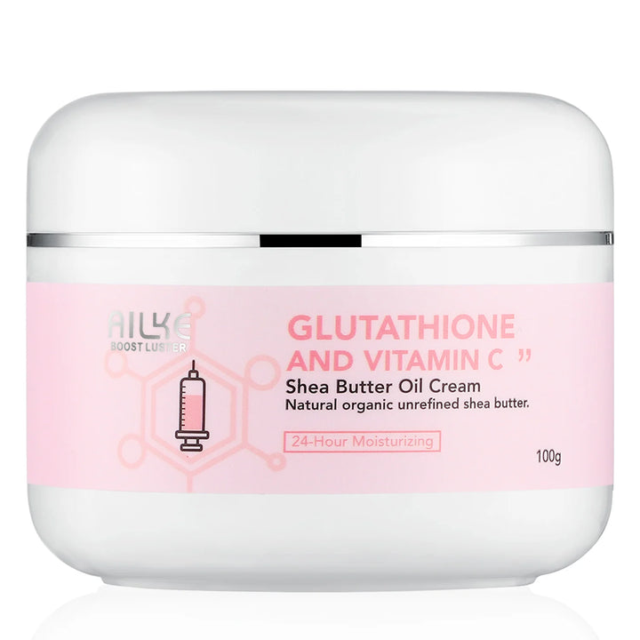 AILKE Whitening And Lightening Cream, Suitable For Face And Body , Shea Butter Oil Natural Intense Hydrating Repair Cracked Skin