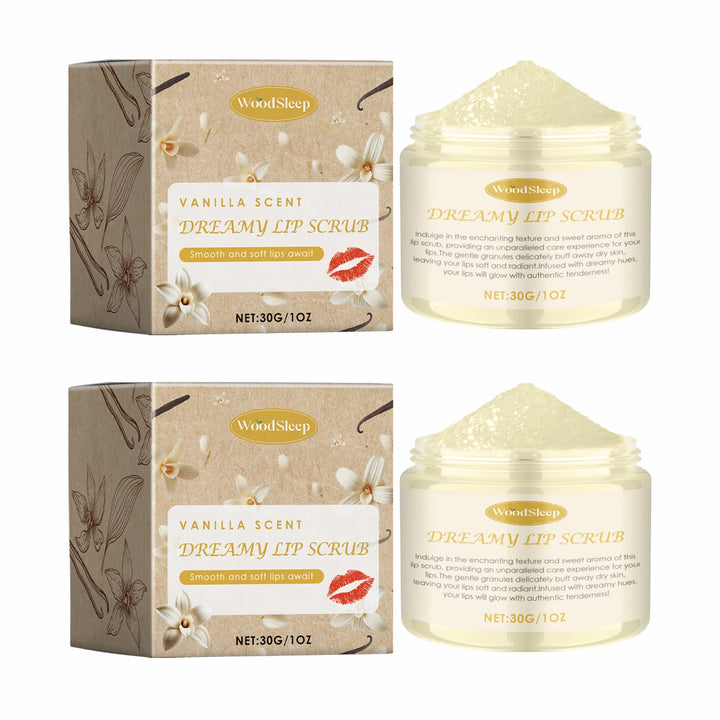 Coconut Vanilla Lip Scrub Exfoliating Even Lip Color Remove Dead Skin Repair Chapped Lip Deep Moisturizing Plump Lip Skin Care