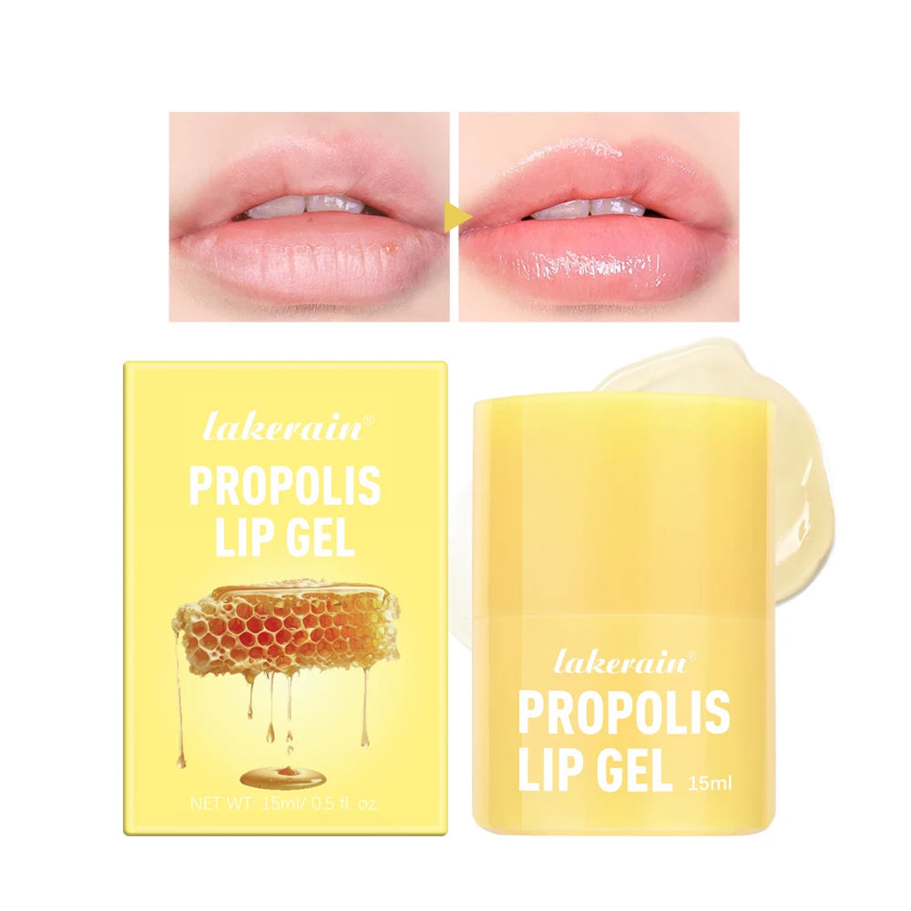Honey Lip Butter with Propolis Lipcerin Original Hydrating Overnight Manuka Lip Balm Mask 12hr Long Lasting Moisture Skin Care