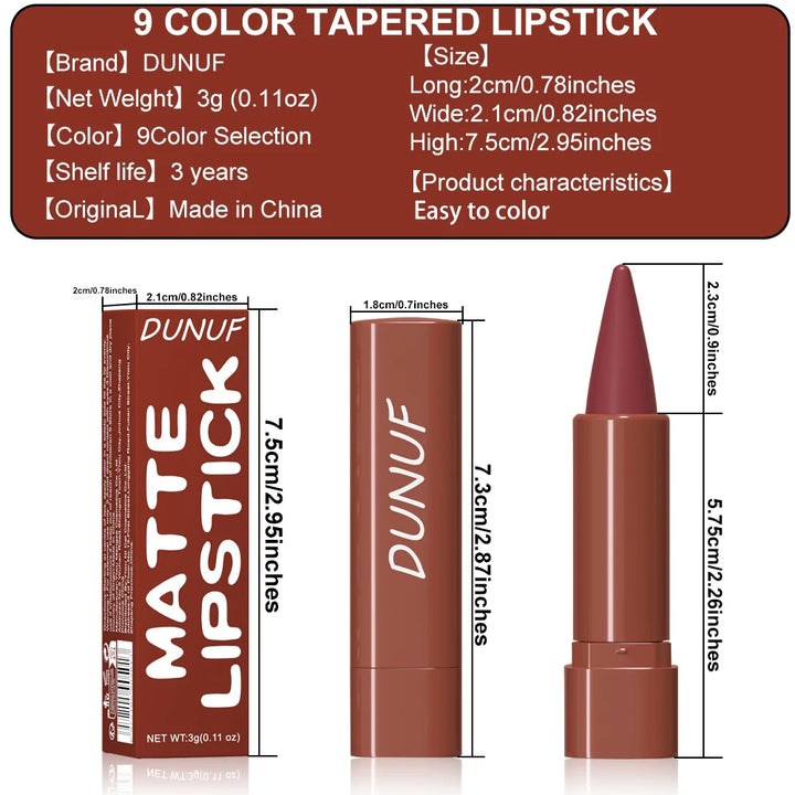 Gradient Lip Liner Pen with Matte Velvet Finish Smooth Application  Lipstick for Defined and Elegant Lips