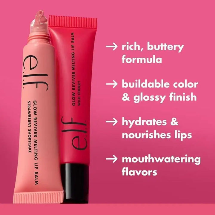 ELF Colorful Lip Gloss Multicolor Lip Gloss Oil Hydrating Tinted Lip Balm Plump Moisturizing Lip Glaze Essence Gel Oil Makeup