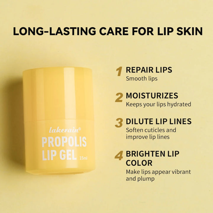 Honey Lip Butter with Propolis Lipcerin Original Hydrating Overnight Manuka Lip Balm Mask 12hr Long Lasting Moisture Skin Care