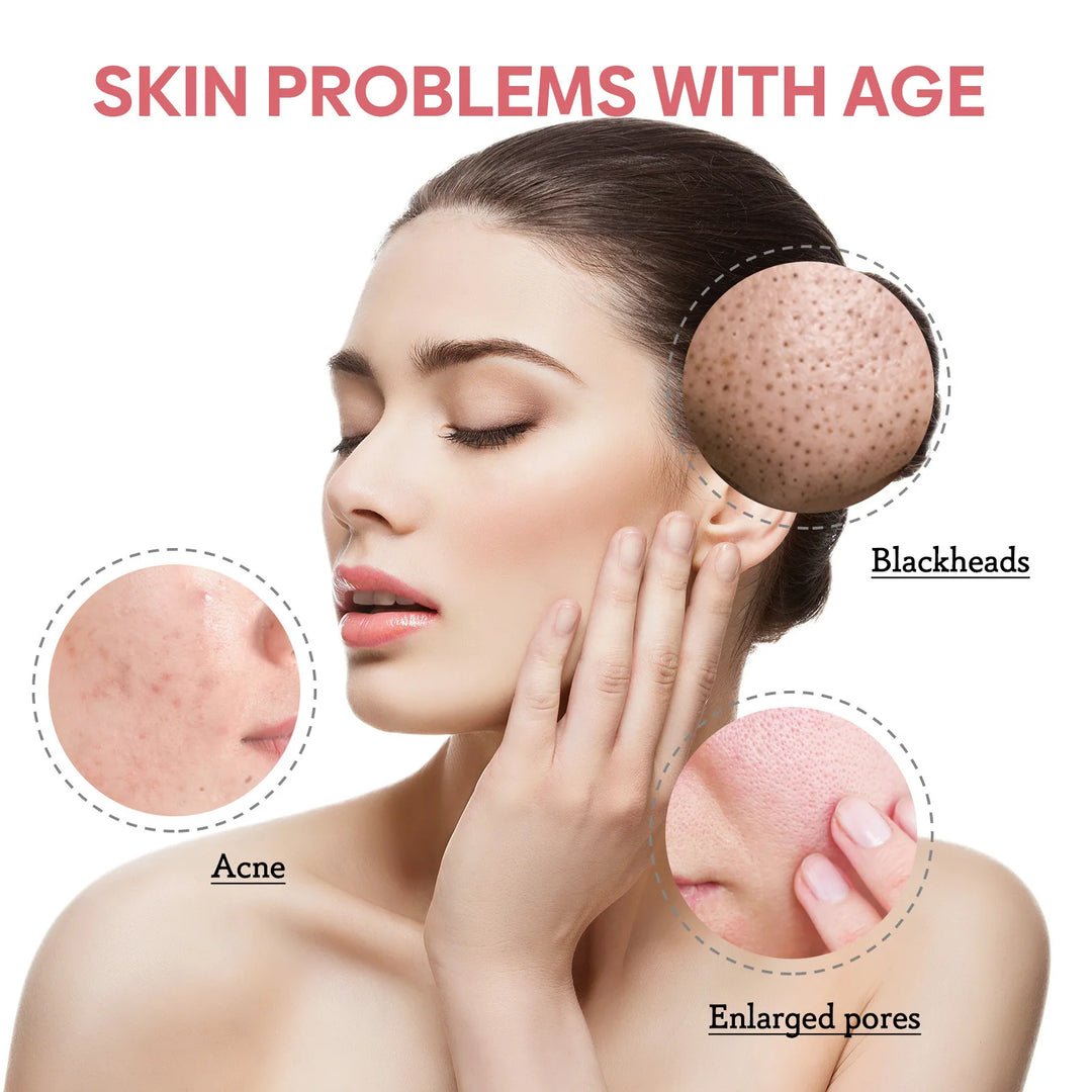 Hyaluronic Acid Cleansing Mousse Acne Removal Blackheads Oil Control Deep Exfoliating Peeling Shrink Pores Facial Cleanser Foam