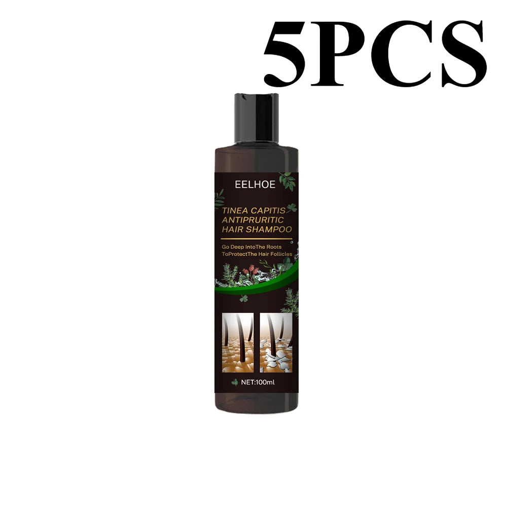 Natural Herbal Hair Shampoo Deep Nourish Moisturize Scalp Care Hair Washing Lotion Professional Anti Dandruff Remove Mites