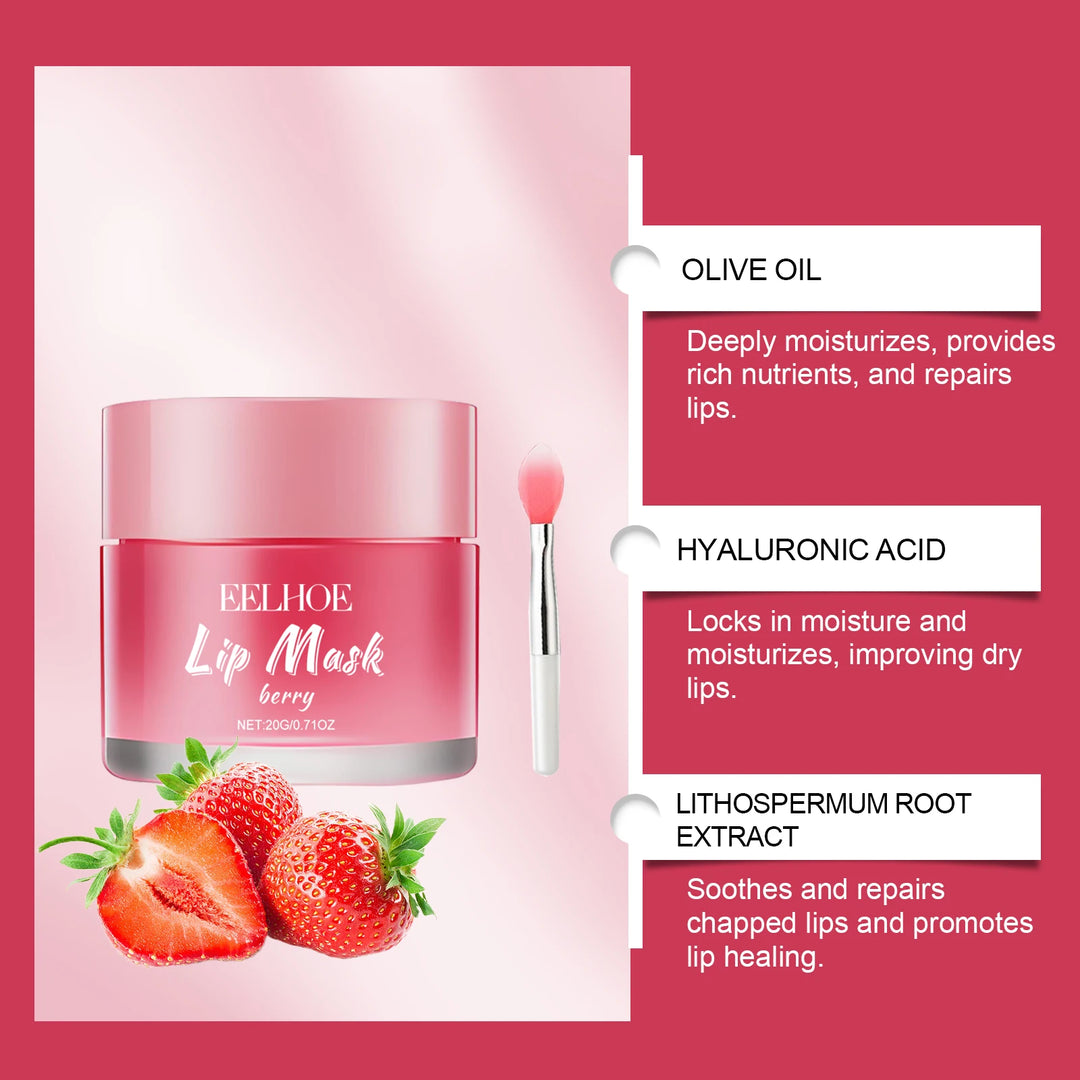 Moisturizing Nourish Sleeping Lip Mask Cleansing Cuticles Repair Hydrated Fade Lip Lines Night Maintenance Care Lip Balm