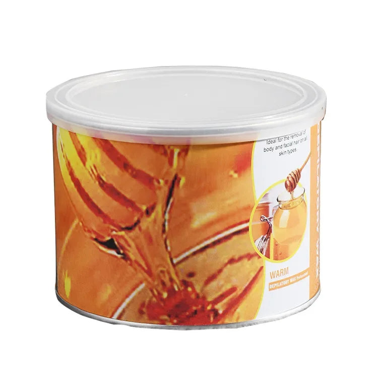400g Canned Hair Removal Honey Wax Painless Body Hair Removal Soft Wax SPA Depilatory Quick Melting Oiliness Hot Wax Skin Care