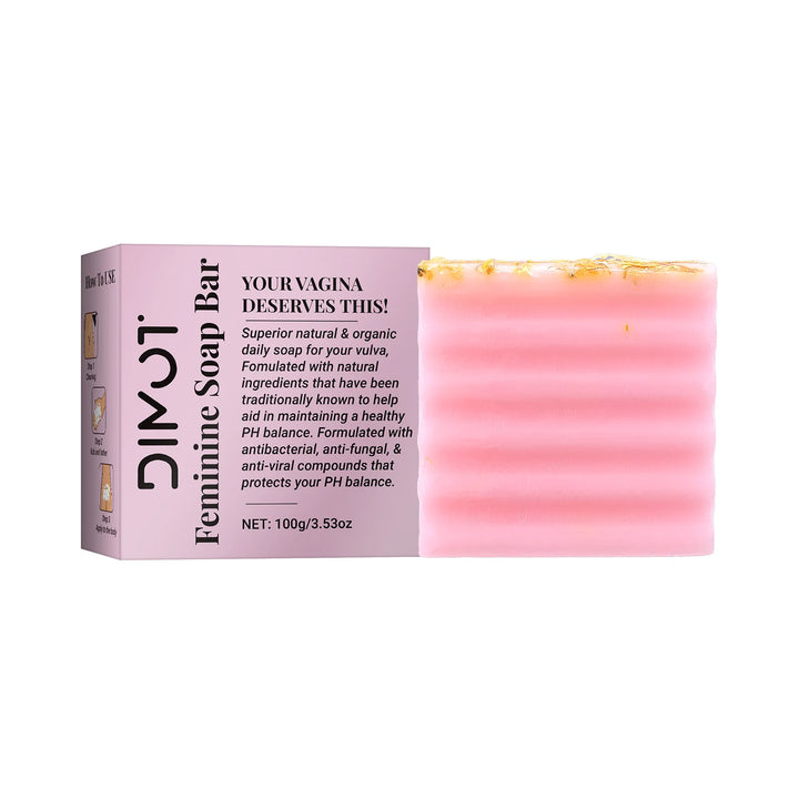 100g Natural Feminine Care Soap for PH Balance Odor Control & Hydration Daily Intimate Care Hygiene Handmade Feminine Soap Bar