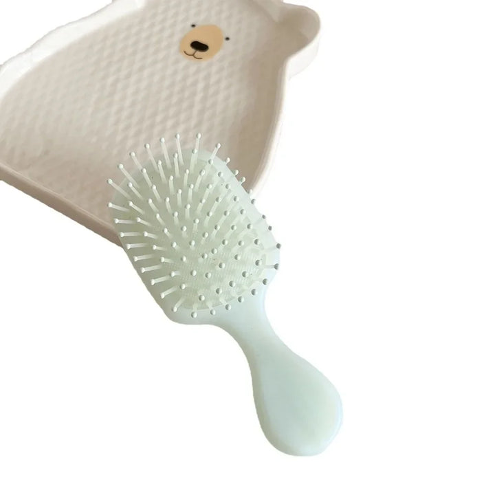 Mermaid Massage Air Cushion Combs for Kids Small Toddler Girls Hair Brushes Simplicity Lovely Hair Care Tool Fashion Solid Color