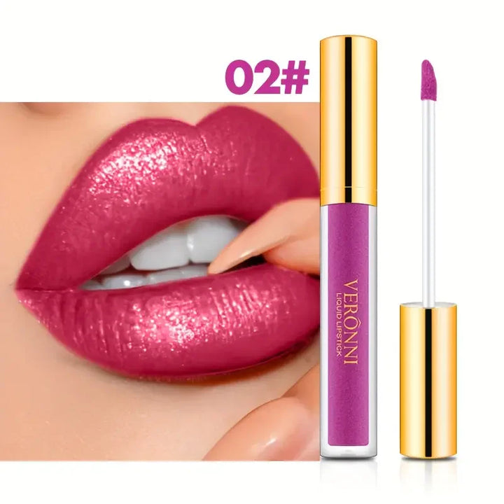 10 Colour Diamond Shimmer Lip Gloss Set,Glitter Shimmer Makeup Long Lasting lipsticks Makeup, Smudge Proof Lip Glaze Valentine's