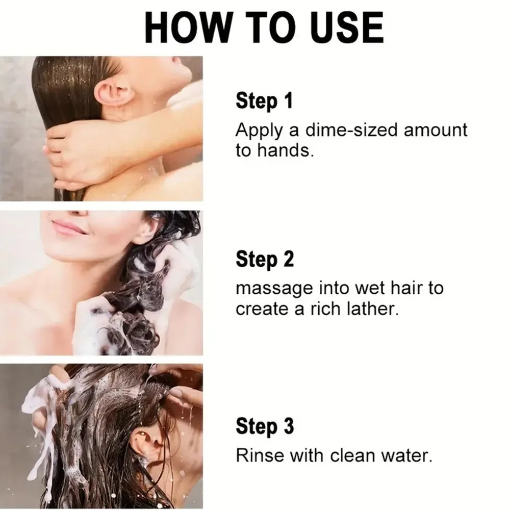 BATANA Oil Hair Care Kit - Strengthening Shampoo, Moisturizing Mask & Keratin Conditioner for All Hair Types Frizz Control 4pcs
