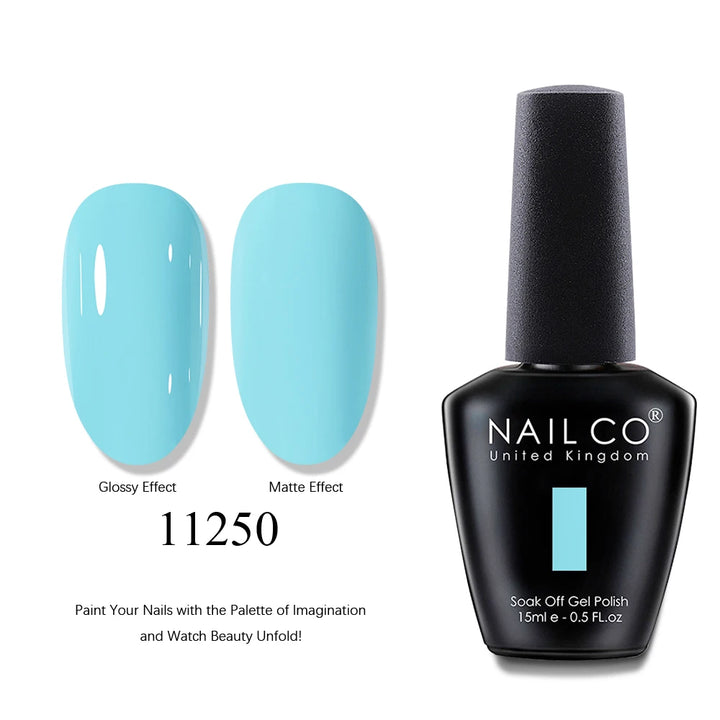 NAILCO Top Coat Base Coat Magic Remover Lacquer UV Color Gel Nail Polish Esmalte Soak Off Semi Permanente Vernis Nails Art Tips