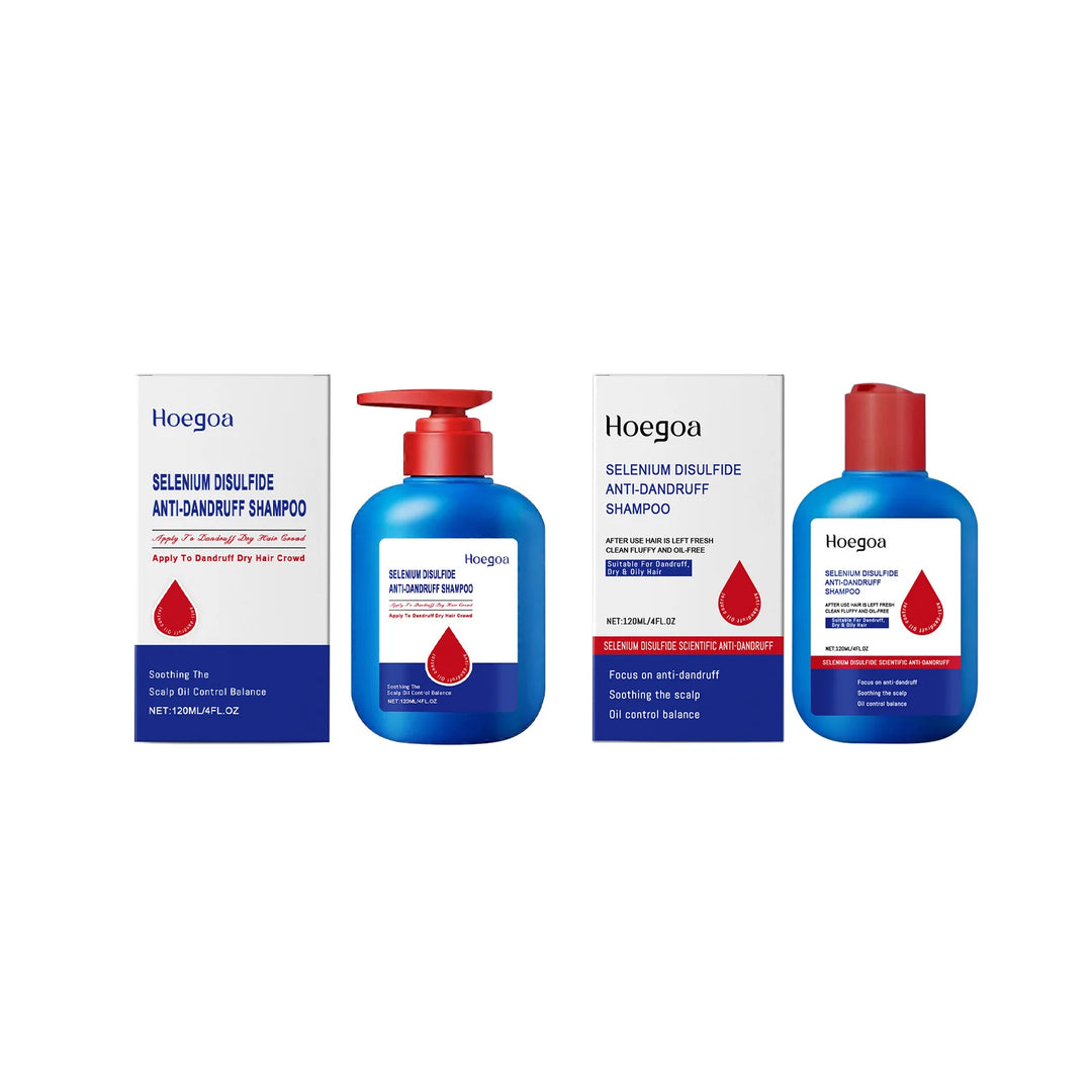 Selenium Sulfide Shampoo Deep Cleansing Remove Dandruff Reduce Scalp Itchy Balance Oil Strengthen Hair Roots Fluffy Hair Shampoo